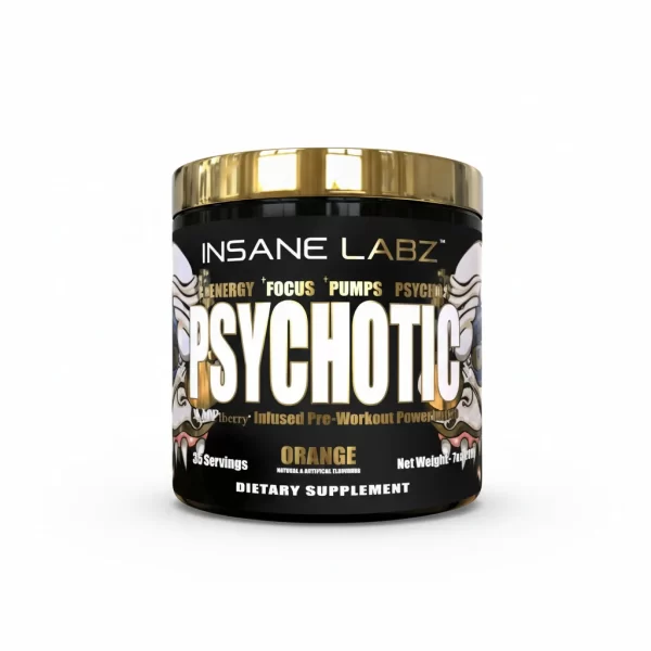 Preentreno Psychotic Gold 35 servicios Insane Labz