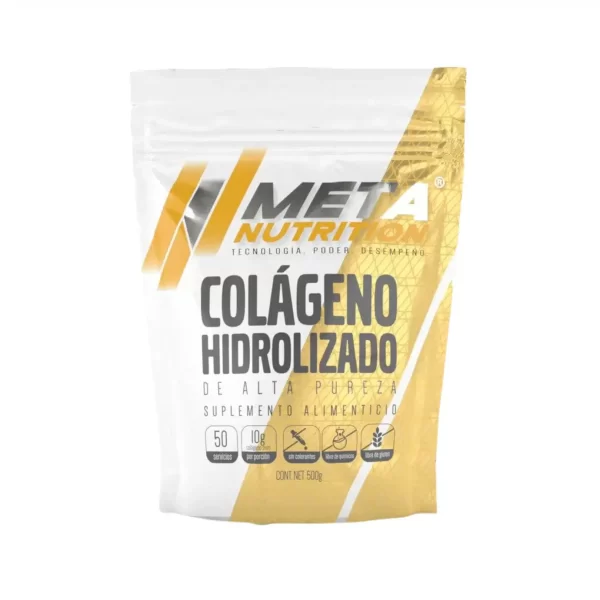 Colágeno Hidrolizado Meta Nutrition 50 Servicios