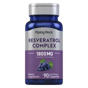 Resveratrol Piping Rock | 90 Cápsulas