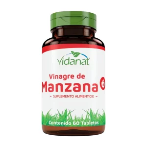 Vinagre de Manzana Vidanat | 60 Tabletas