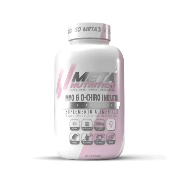 Myo & D-Chiro Inositol | 60 Servicios | Meta Nutrition
