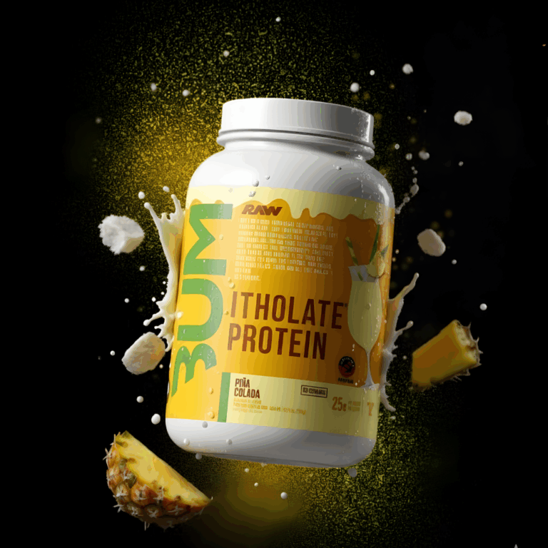 Bote de Proteína Raw de 2 Lb
