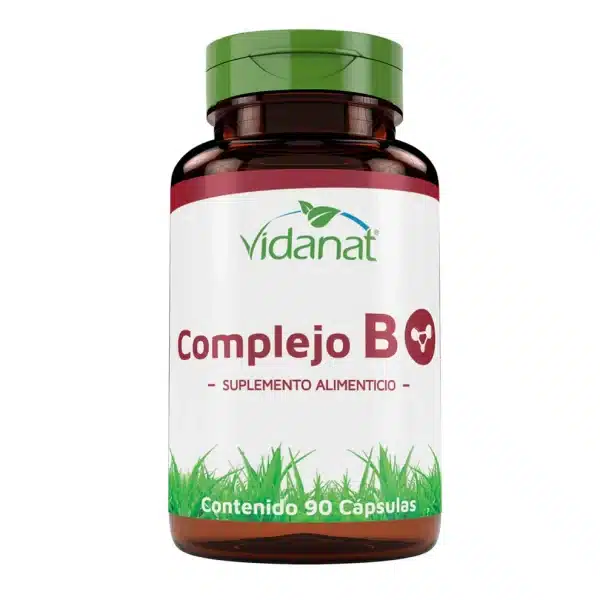 Complejo B | 90 Cápsulas | Vidanat | Vitaminas