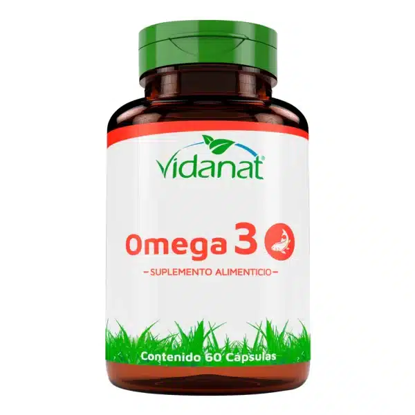 Omega 3 | 60 Cápsulas | Vidanat | Antioxidante
