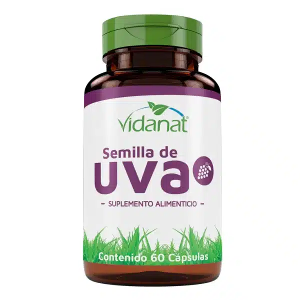 Semilla de uva | 60 Cápsulas | Vidanat | Antioxidante