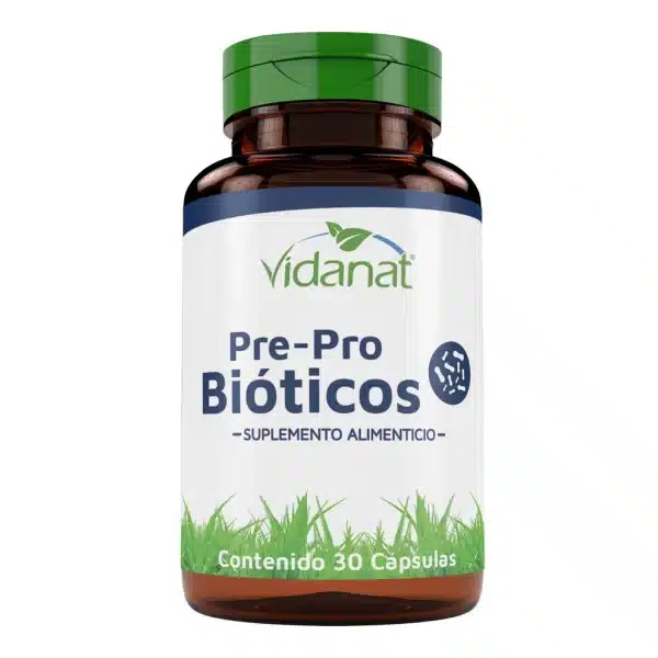 Pre probióticos | 30 Cápsulas | Vidanat | Suplemento herbal