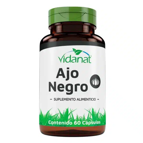 Ajo negro | 60 Cápsulas | Vidanat | Suplemento herbal