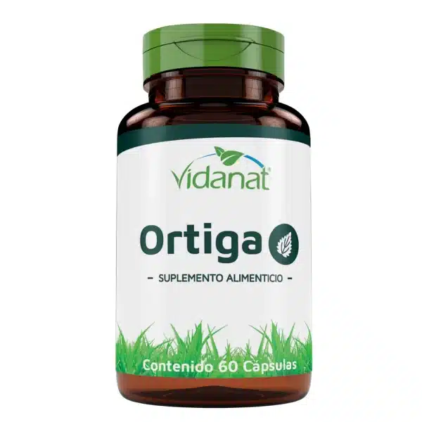 Ortiga | 60 Cápsulas | Vidanat | Suplemento herbal
