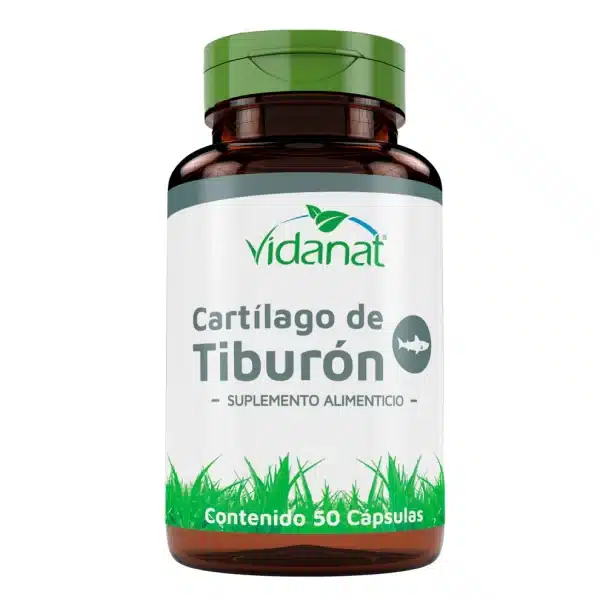Cartílago de tiburón | 50 Cápsulas | Vidanat | Proteína