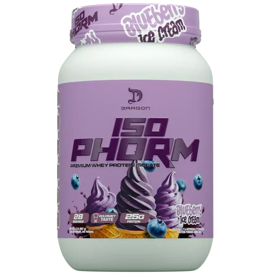 Proteína whey isolate Dragon Pharma 2 lb blueberry